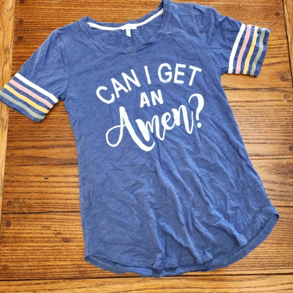 "Can I get an Amen?" Top